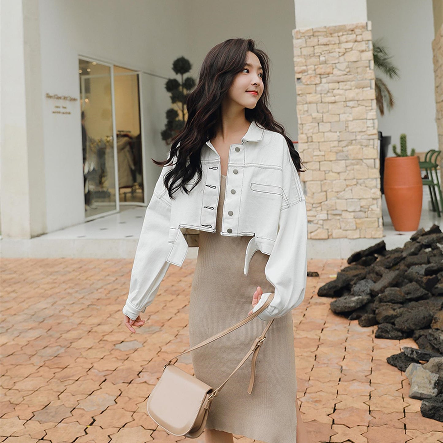 Women's Loose All-match Short Denim Jacket