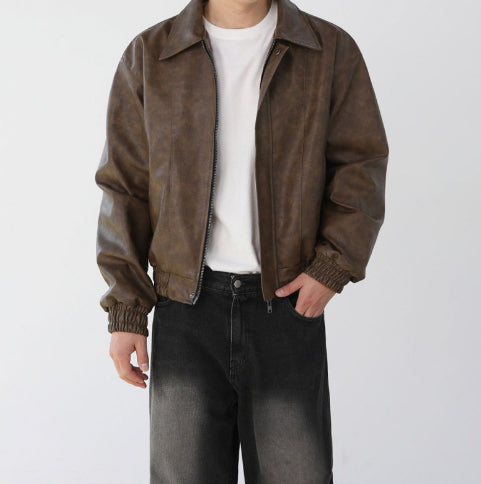 Fashion Retro Short Jacket Men's Top