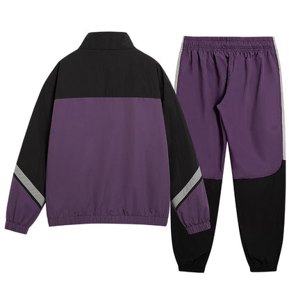 Leisure Sports Suit Men's Stand Collar Coat Sweatshirt