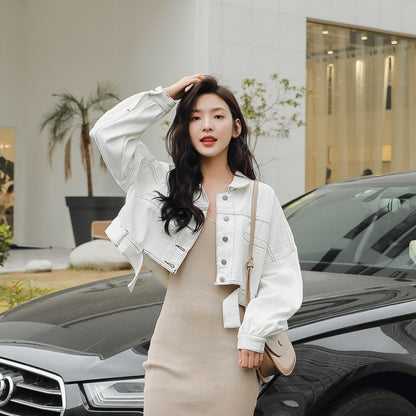 Women's Loose All-match Short Denim Jacket